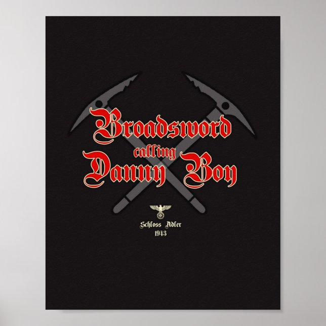 Poster Broadword Chamando Danny Boy (Frente)