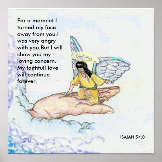 Póster Brocken ala 5, por um momento eu virei meu rosto..