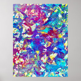 Poster Broken Mood Ring Series No. 1 - Fractured Spectrum