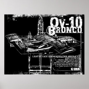 Póster Bronco OV-10