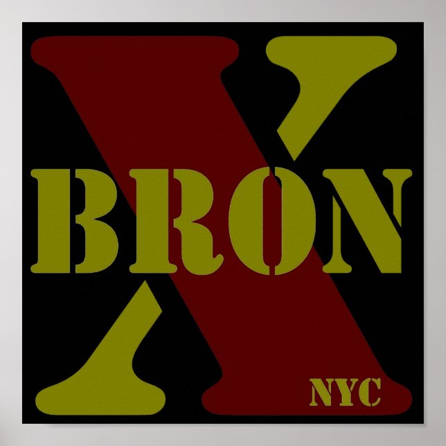 Poster BronX NYC (Frente)