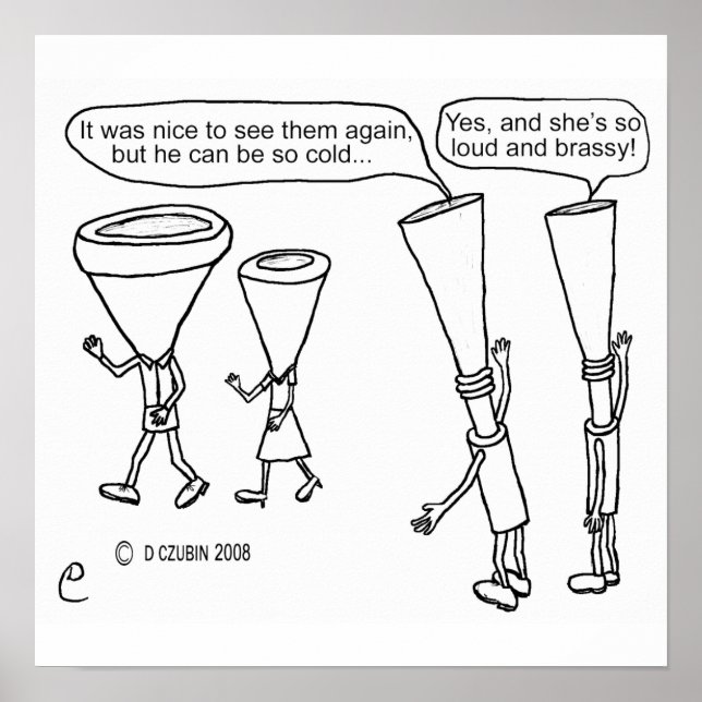 Póster Bronze frio (Frente)