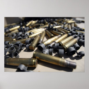 Póster Bronze gasto e relações desintegradas