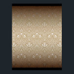 Póster Bronze, ouro, Art nouveau, art deco, vintage, pata<br><div class="desc">Bronze,  ouro, Art nouveau,  art deco,  vintage,  padrão,  floral, rolo, moderno, trendente, elegante</div>