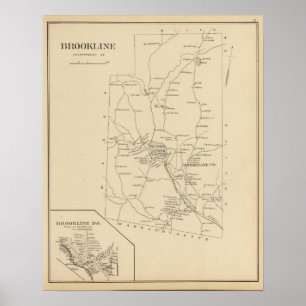 Poster Brookline, Hillsborough Co