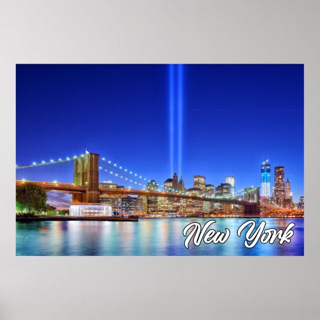 Poster Brooklyn Bridge, Nova Iorque, Estados Unidos (Frente)