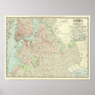 Póster Brooklyn e vizinhança
