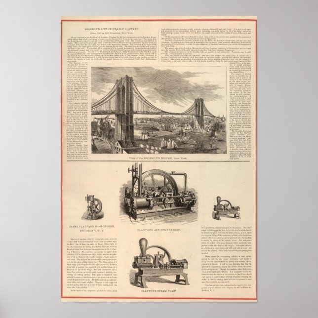 Póster Brooklyn Life Insurance Company (Frente)