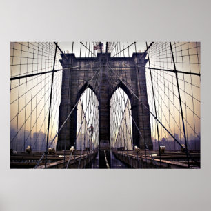 Póster Brooklyn sombrio