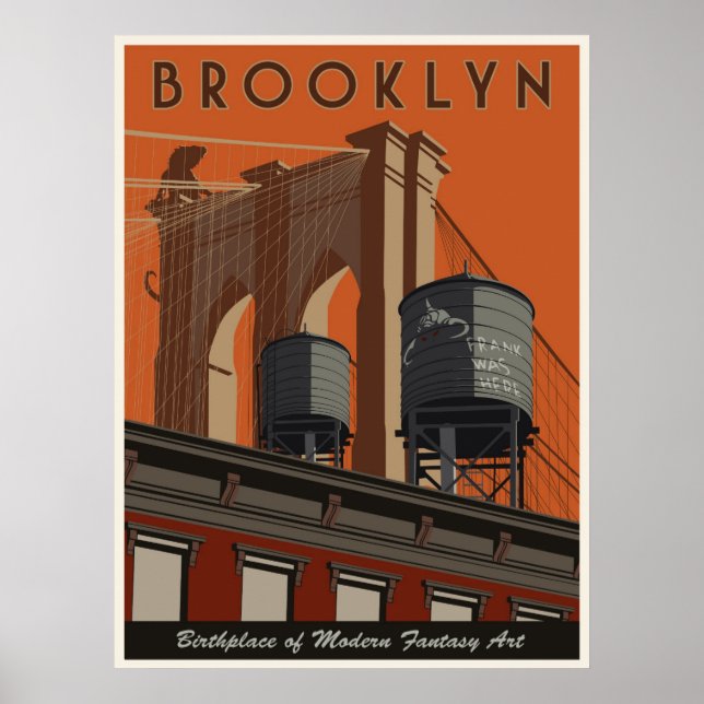 Póster Brooklyn, um tributo (Frente)
