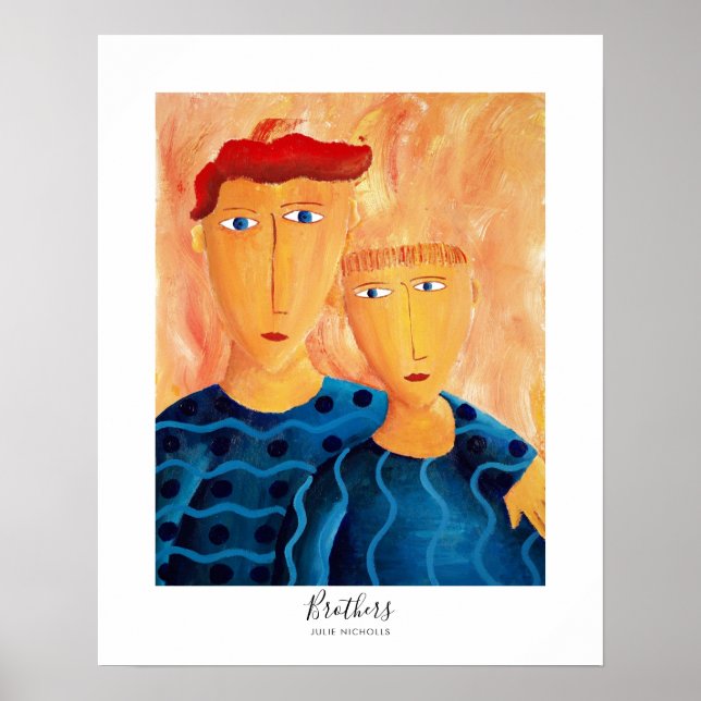 Poster Brothers Painting (Frente)