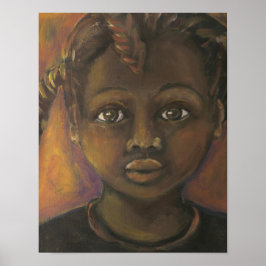 Poster Brown Girl por Celestine
