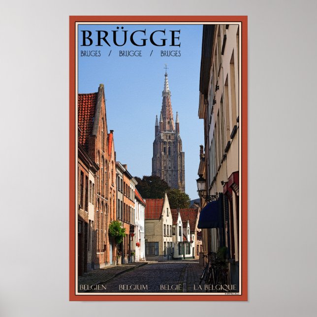 Póster Brugge (Frente)