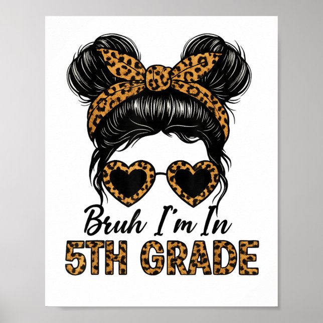 Poster Bruh Im Em Cabelo Maluco De Grau 5 (Frente)