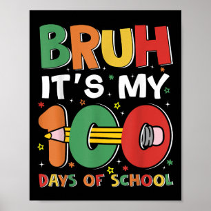 Poster Bruh São Meus 100 Dias De Meninas Engraçadas Na Es