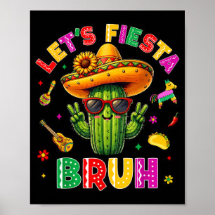 Poster Bruh Vamos Festejar Cinco De Mayo Festa Mexicana E