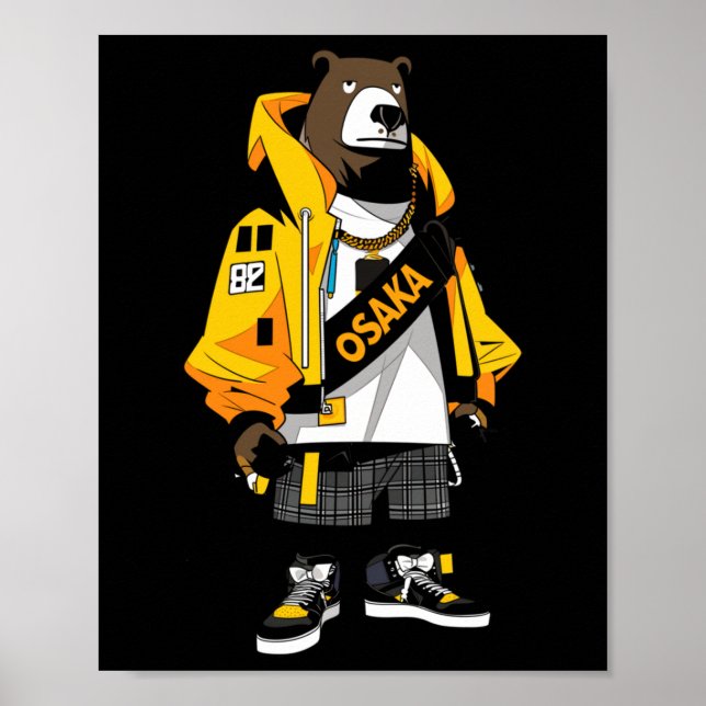 Poster Bruin Boutique Sticker (Frente)