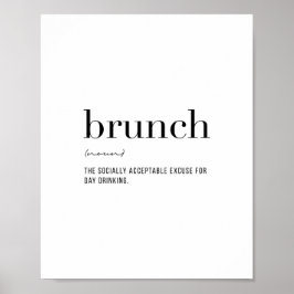 Poster Brunch de Definição