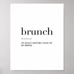 Poster Brunch de Definição