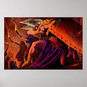 Poster Brunhilde Weeps no Pyre Funeral de Sigfried