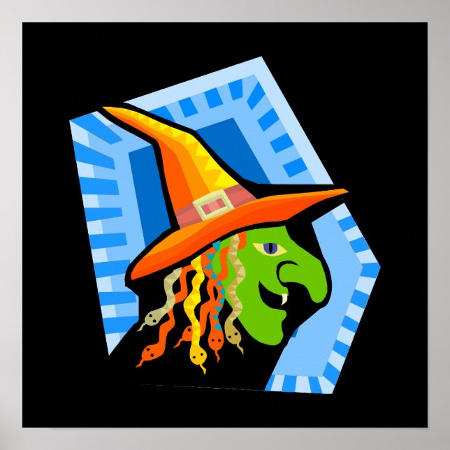 Poster bruxa (Frente)