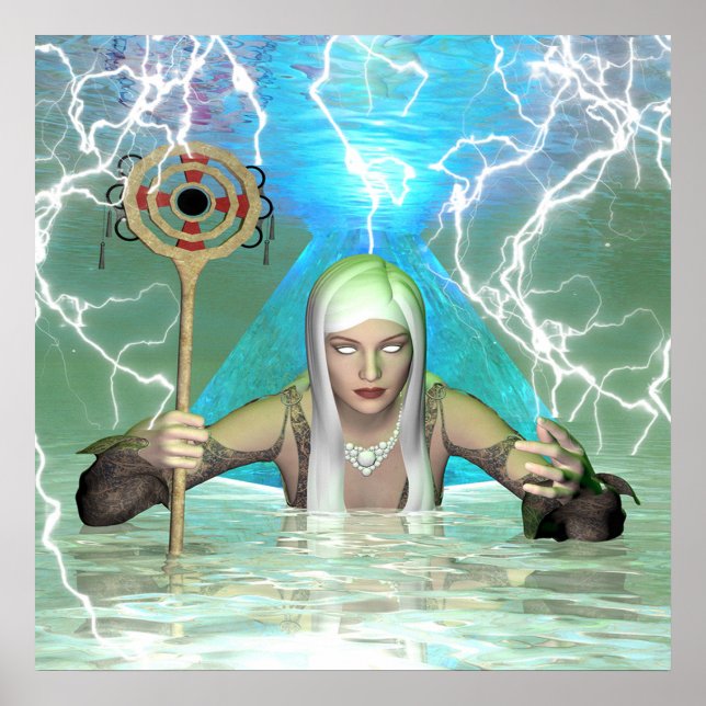 Poster Bruxa Branca (Frente)