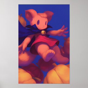 Poster Bruxa de Esquilo
