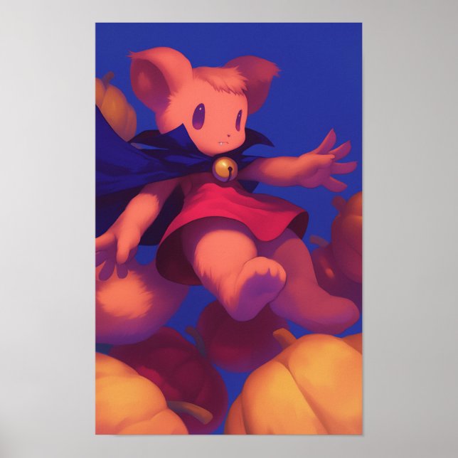 Poster Bruxa de Esquilo (Frente)