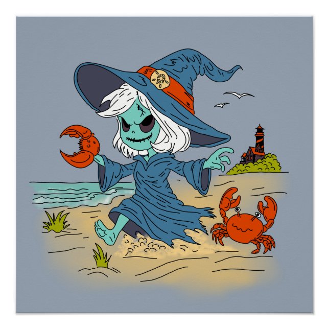 Póster Bruxa de Verão (Frente)