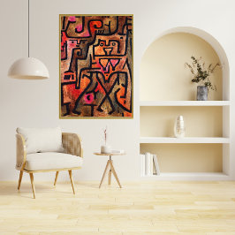 Poster Bruxa Florestal, Paul Klee