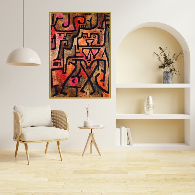 Poster Bruxa Florestal, Paul Klee (Criador carregado)