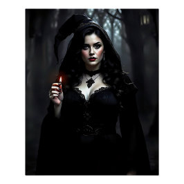 Póster Bruxa Noturna