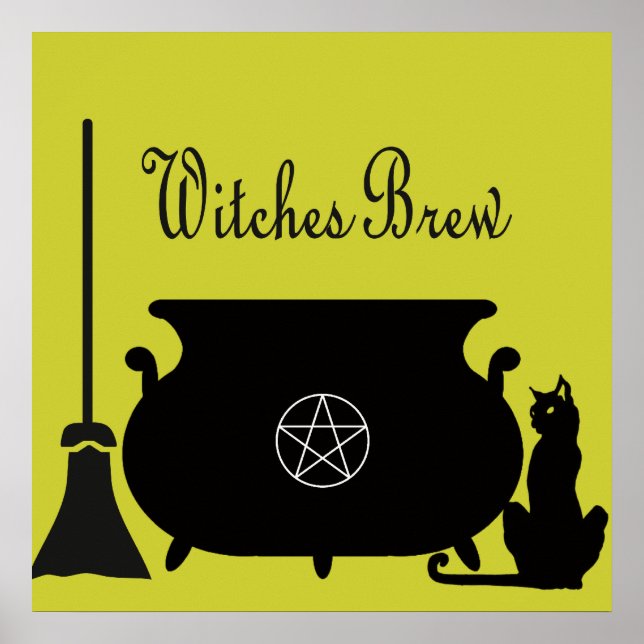 Póster Bruxas Brew (Frente)