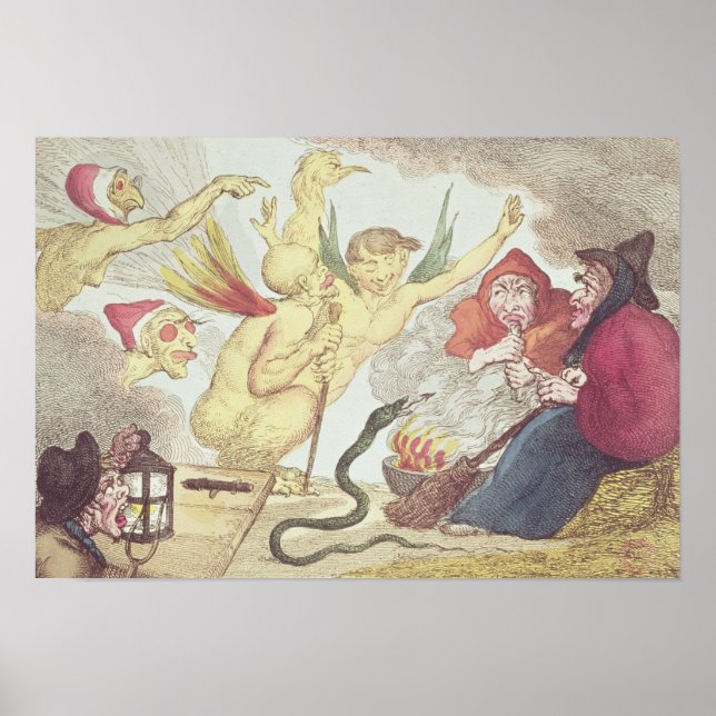 Póster Bruxas em um Hayloft (Frente)