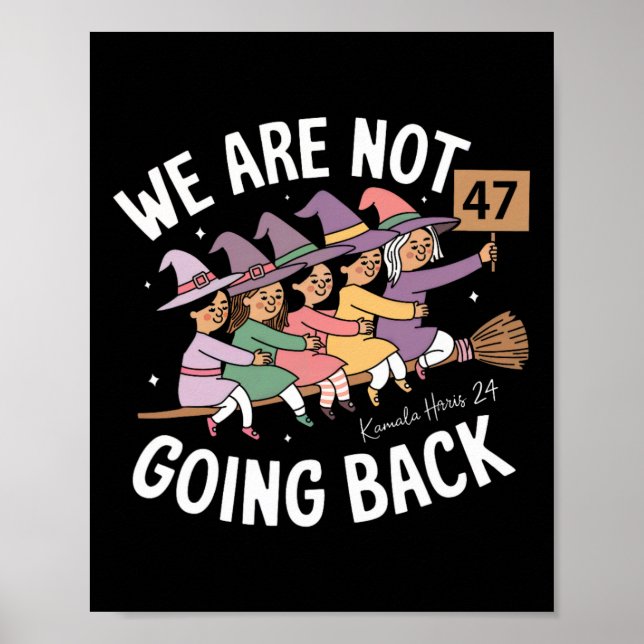 Poster Bruxas Engraçadas Que Não Voltaremos (Frente)