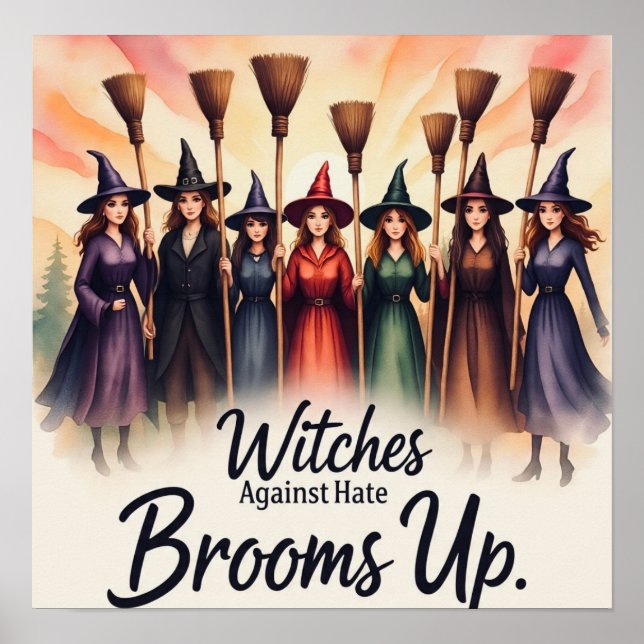 Poster BruxasContraÓdio (Frente)