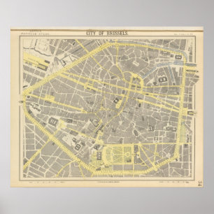 Póster Bruxelas