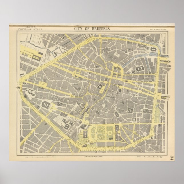 Póster Bruxelas (Frente)
