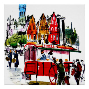 Póster Bruxelas