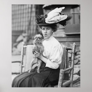 Póster Bruxelas Griffon, 1900s adiantados