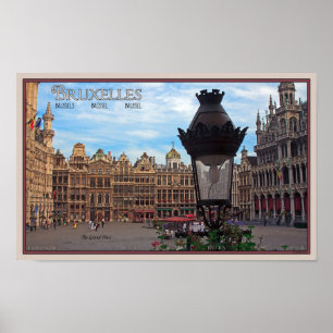 Póster Bruxelas - O Grande Local