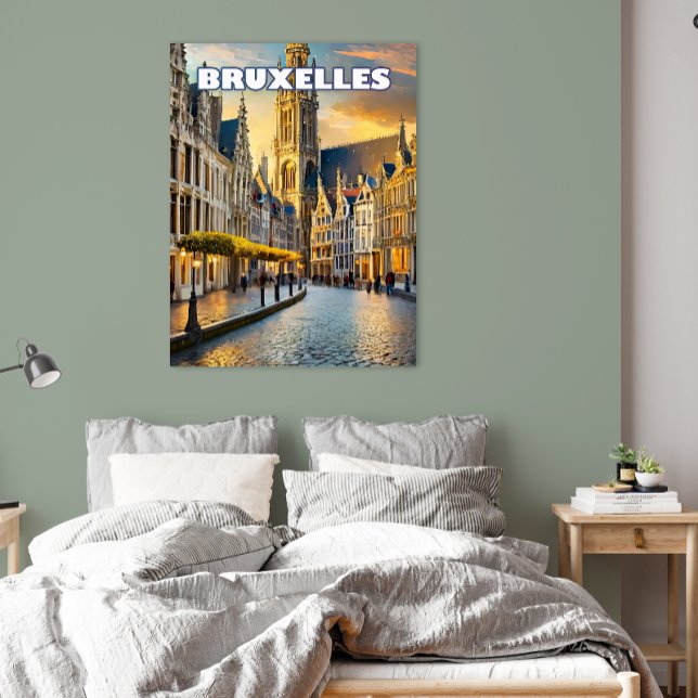 Póster Bruxelles, ville de contrastes et de charmes (Criador carregado)
