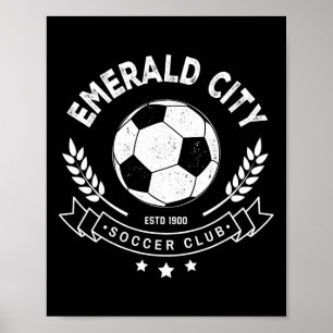 Poster Bruxo De Oz Cidade Esmeralda Futebol Costume
