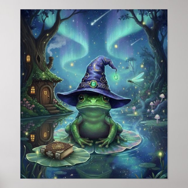 Poster BruxoSapoCapricho (Frente)