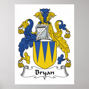 Póster Bryan Family Crest