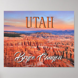 Poster Bryce Canyon Utah
