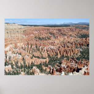 Poster Bryce Point no Parque Nacional do Bryce Canyon