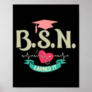 Poster Bsn Ganhou Formando De Enfermagem De Mais velho De
