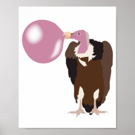 Poster Bubble Gum Vulture Bubble