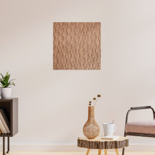 Poster Bubble Knit Stitch Patterch de Shirley Taylor